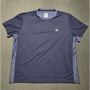 Vortex Short Sleeve Performance Shirt Men's 2XL  Blue Breathable‎
